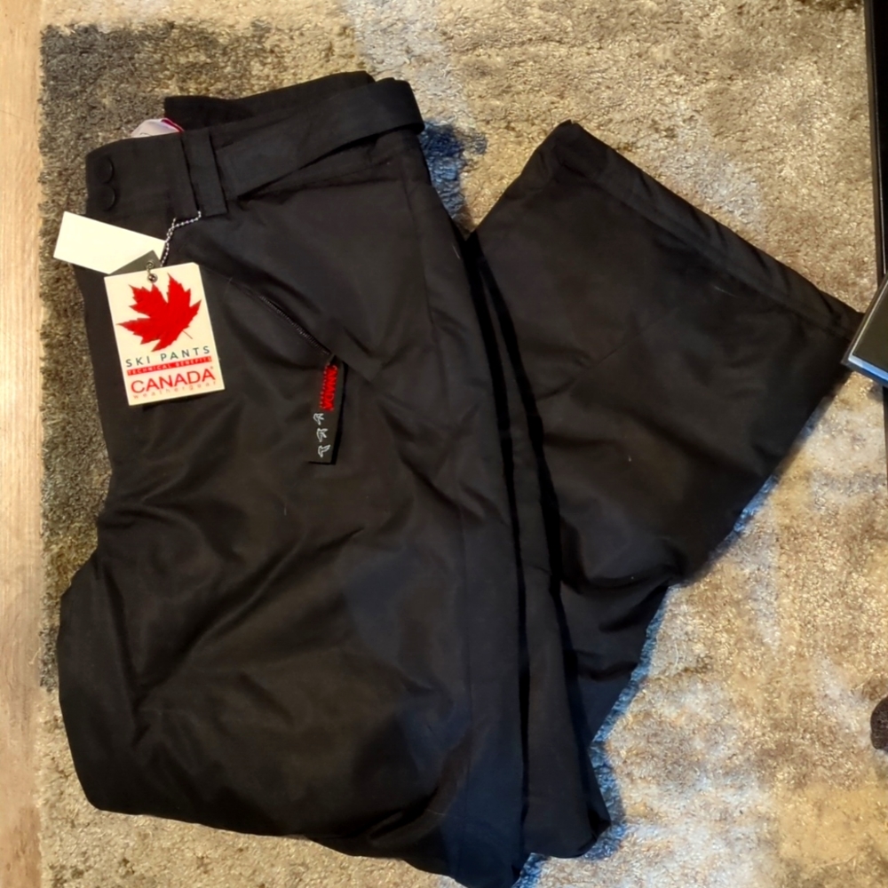 Black Ski Pants